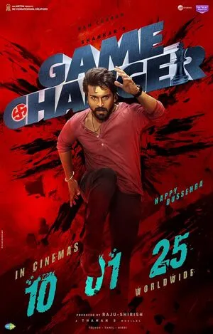 Game Changer 2025 Hindi (ORG 5.1) + Telugu WEB-DL 720p - 480p - 1080p